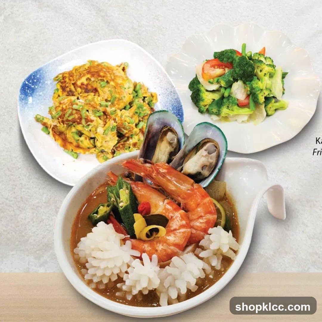 Seafood and Vegetable Dishes