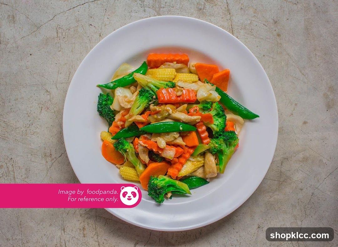 Stir-fried vegetables