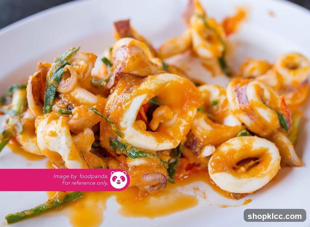Salted Egg Squid
