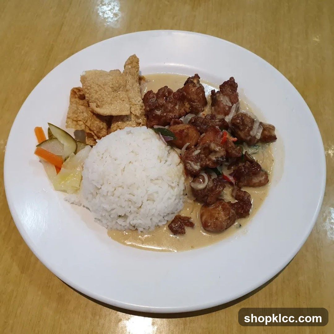 Chicken with Rice and Pickles