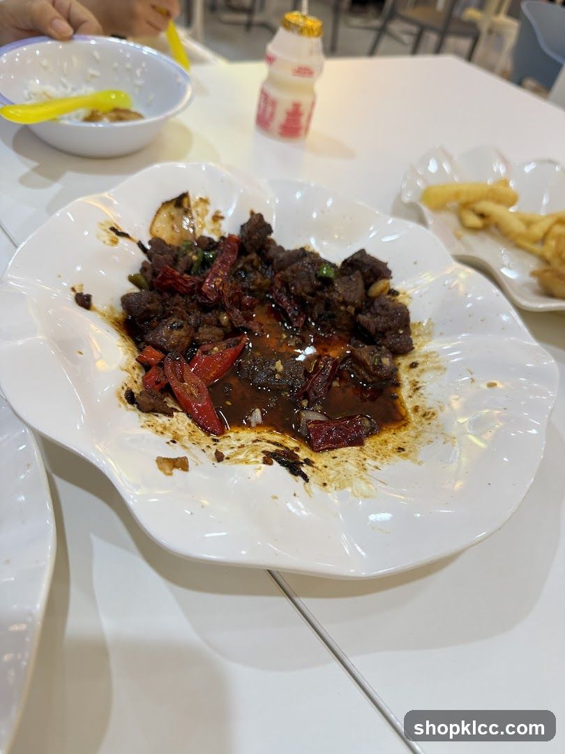 Spicy Beef Dish