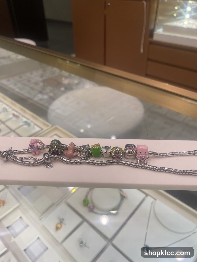 Jewelry Display with Charms