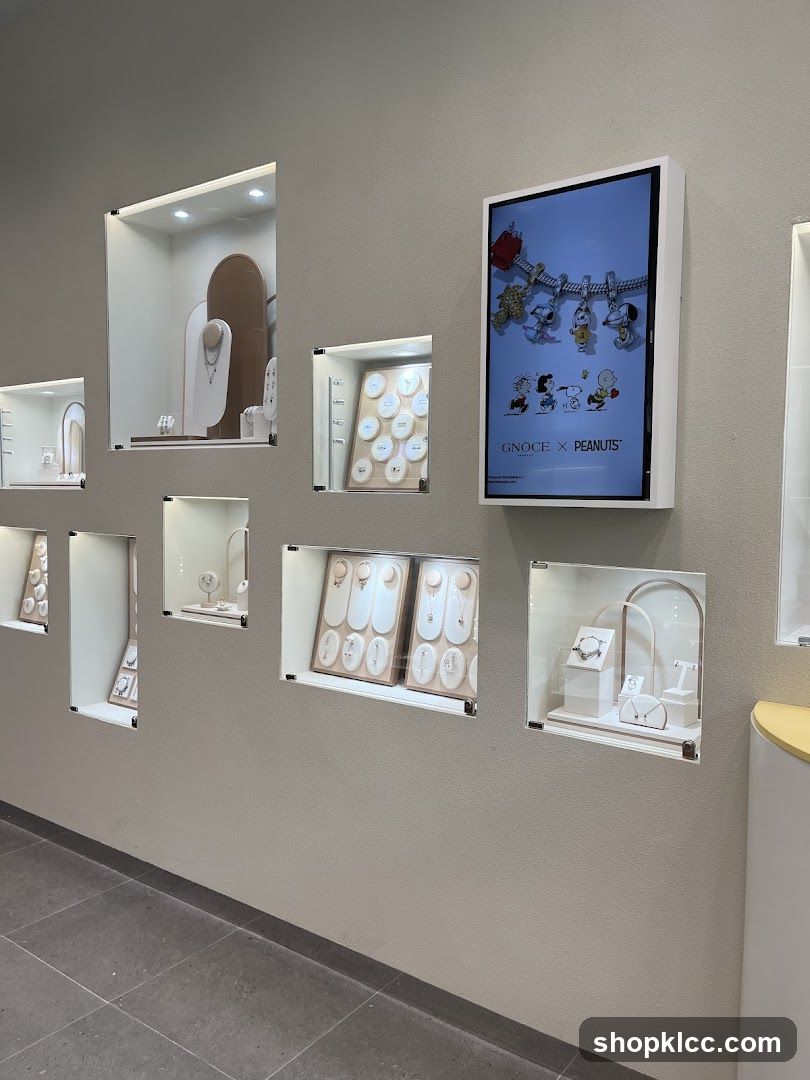 Jewelry Display with Peanuts Collaboration