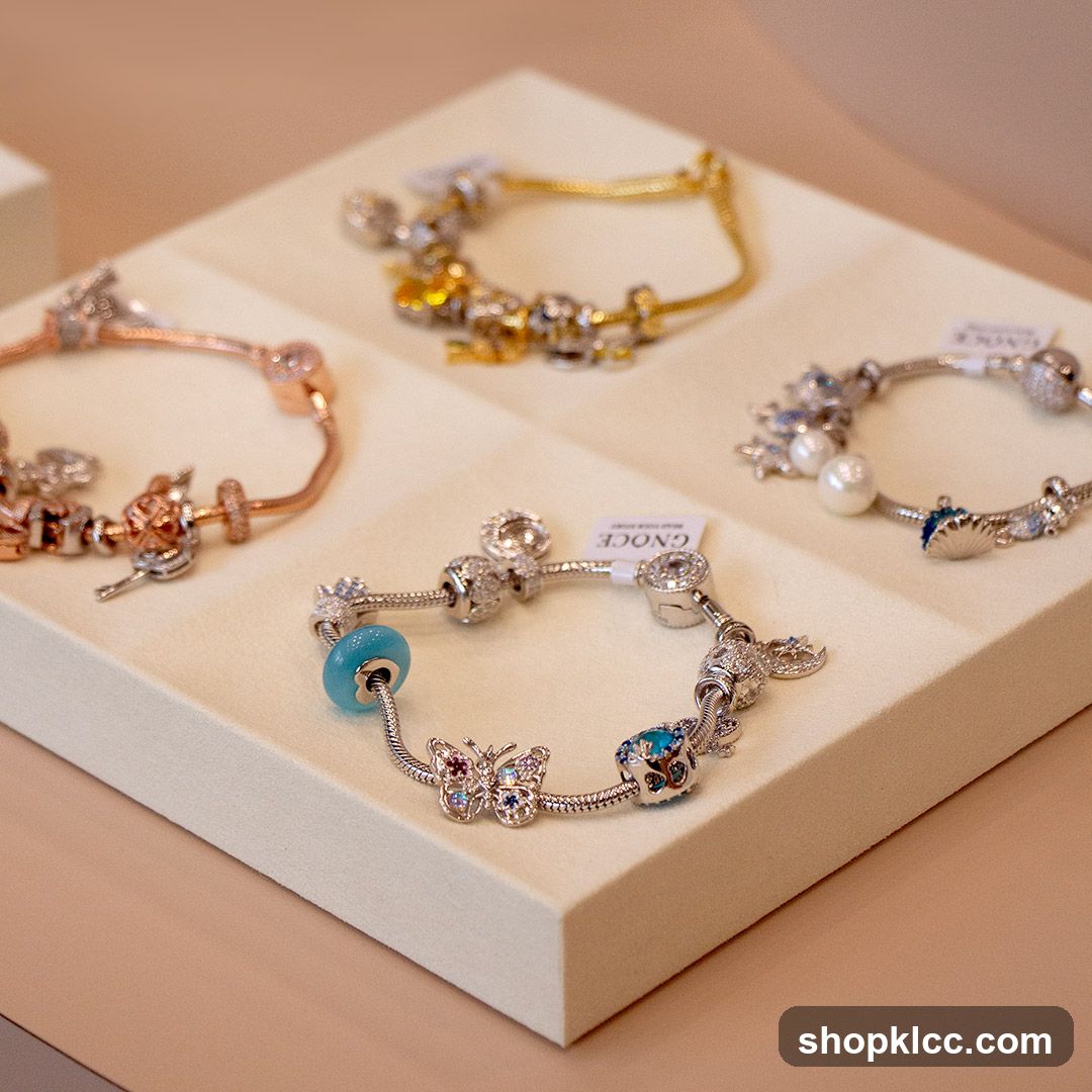 Charm Bracelets Display