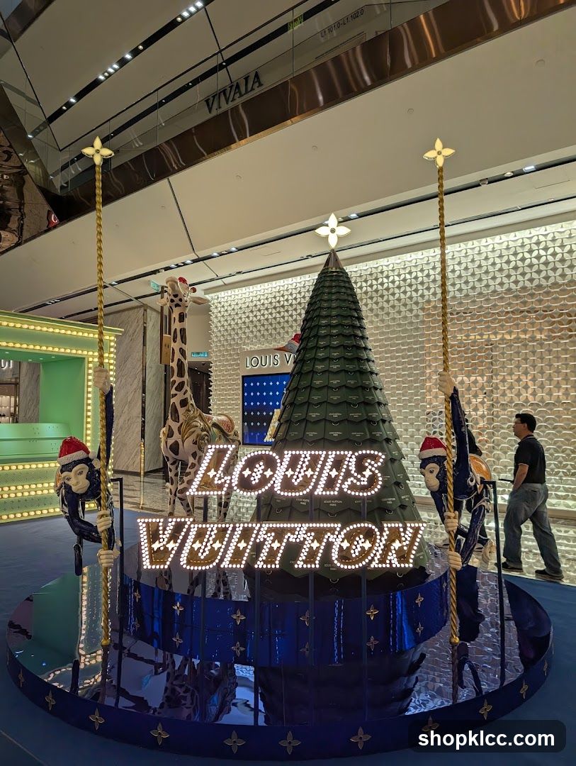 Louis Vuitton Christmas Display
