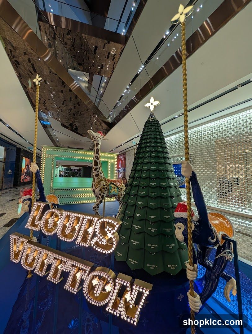 Louis Vuitton Holiday Display
