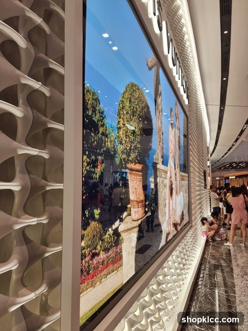 Storefront Display with Artwork