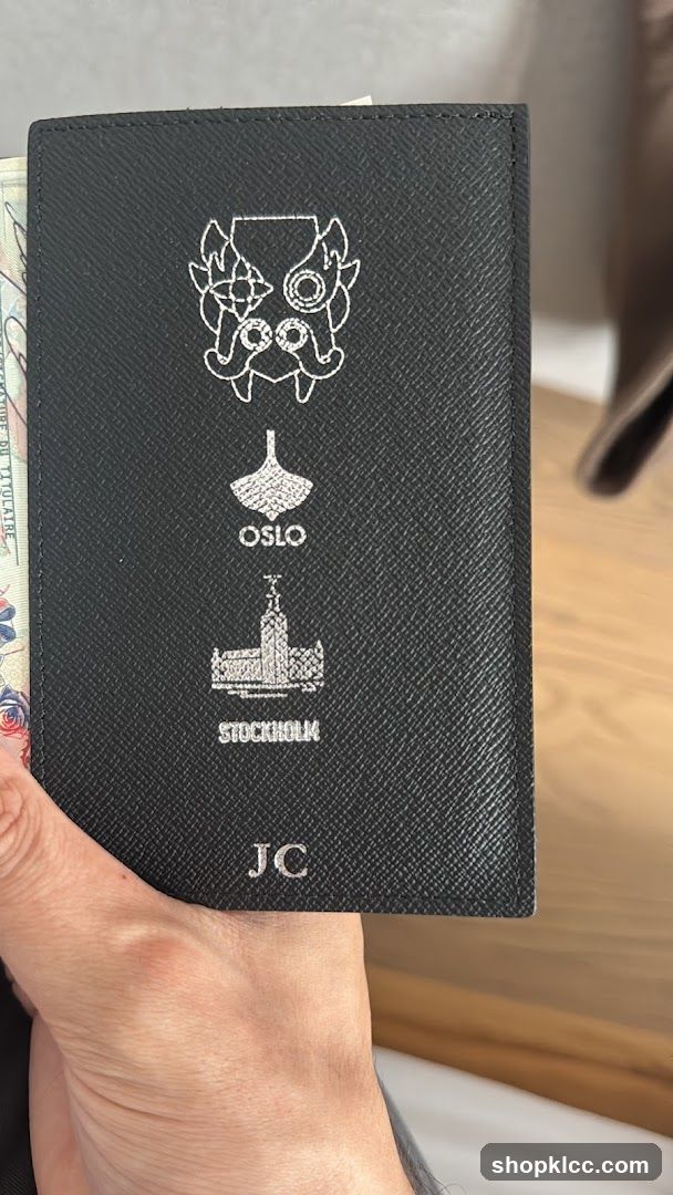 Personalized Passport Holder