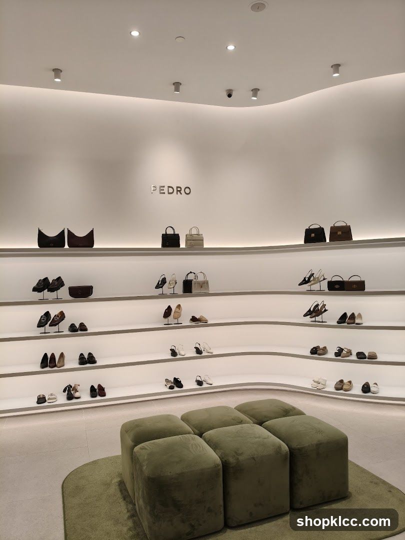 Pedro Shoe and Bag Store Interior
