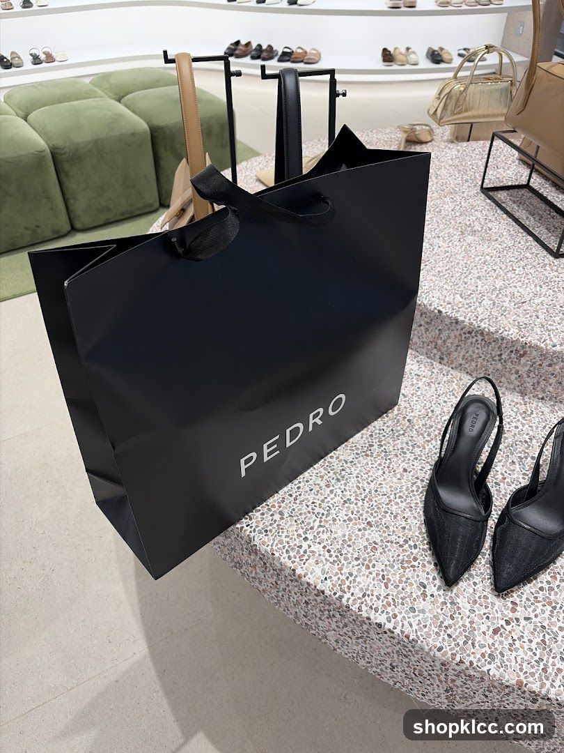 PEDRO shopping bag and shoes