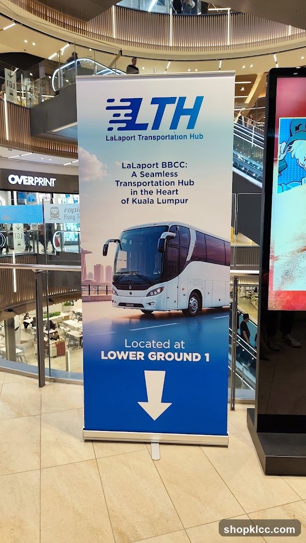 LaLaport Transportation Hub Banner
