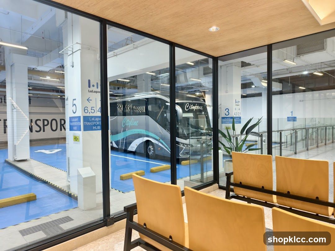 Bus Terminal Interior View
