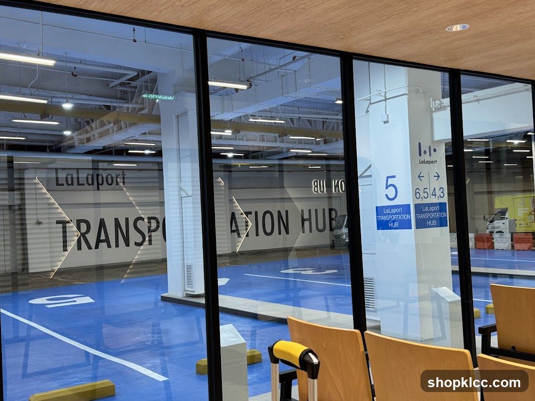 La LaPort Transportation Hub Interior View