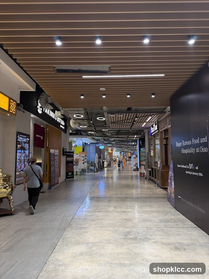 Shopping Mall Corridor Interior