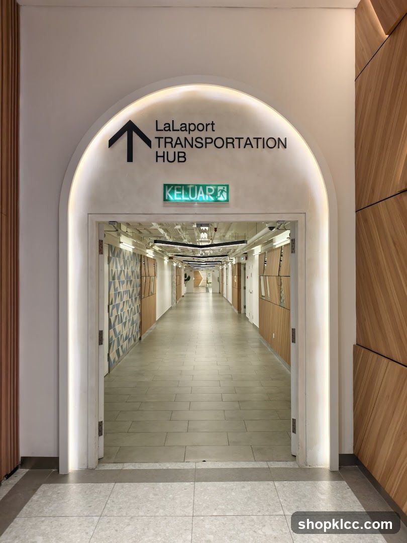LaLaport Transportation Hub Entrance