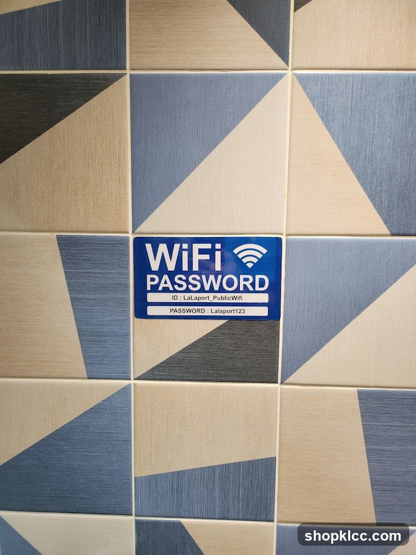 WiFi Password Sign