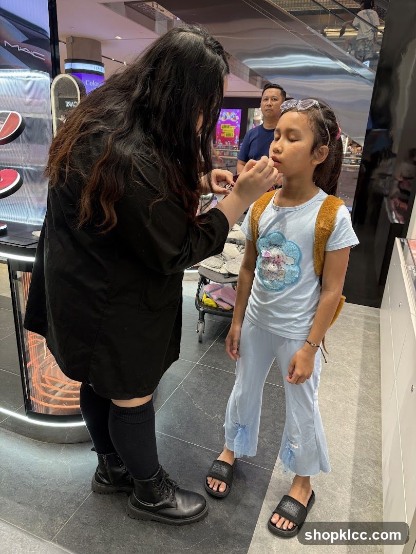 Makeup application