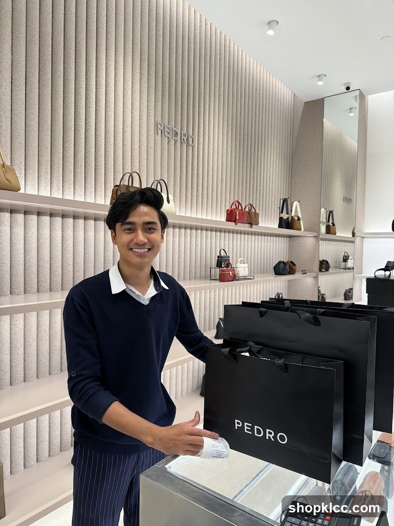Man in a Pedro Store