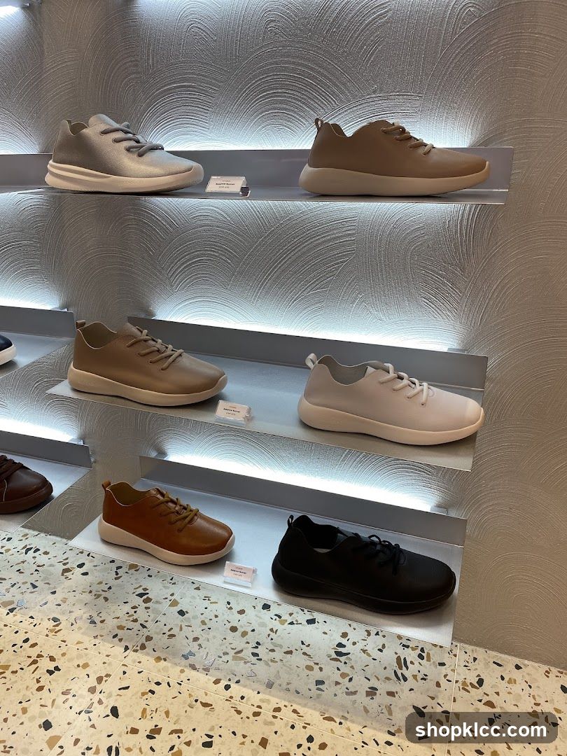 Display of Sneakers