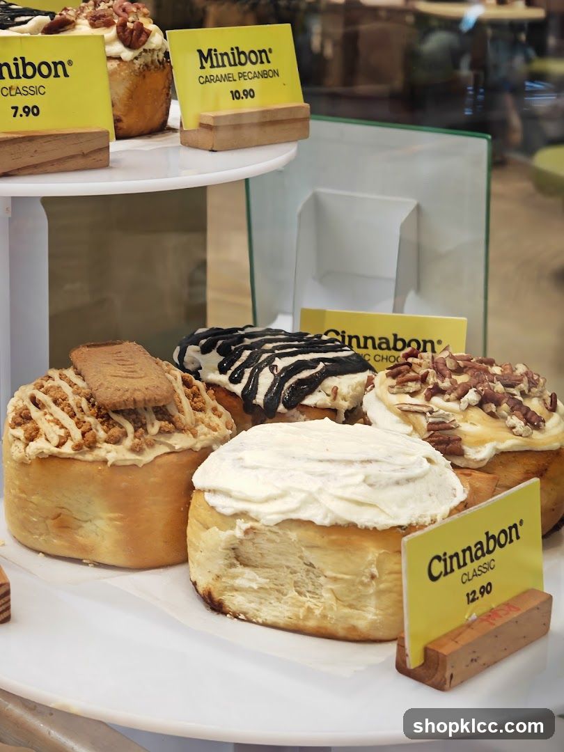 Cinnabon Pastries