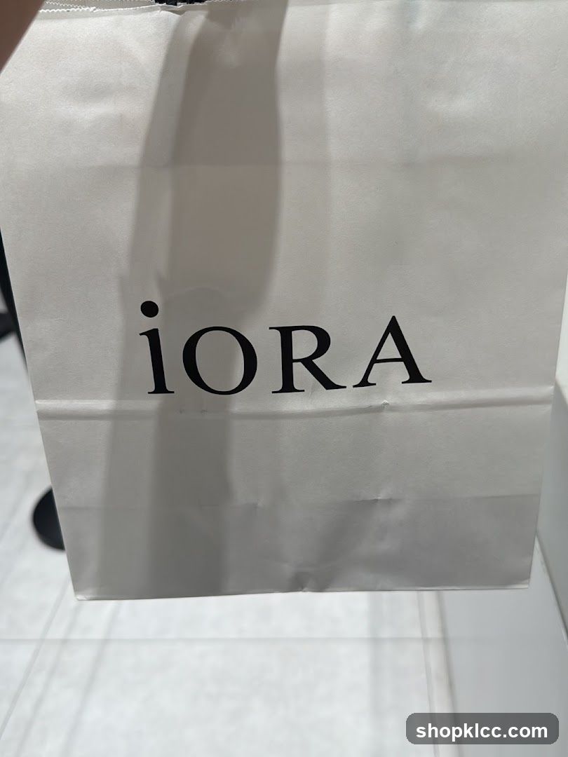 IOR A shopping bag