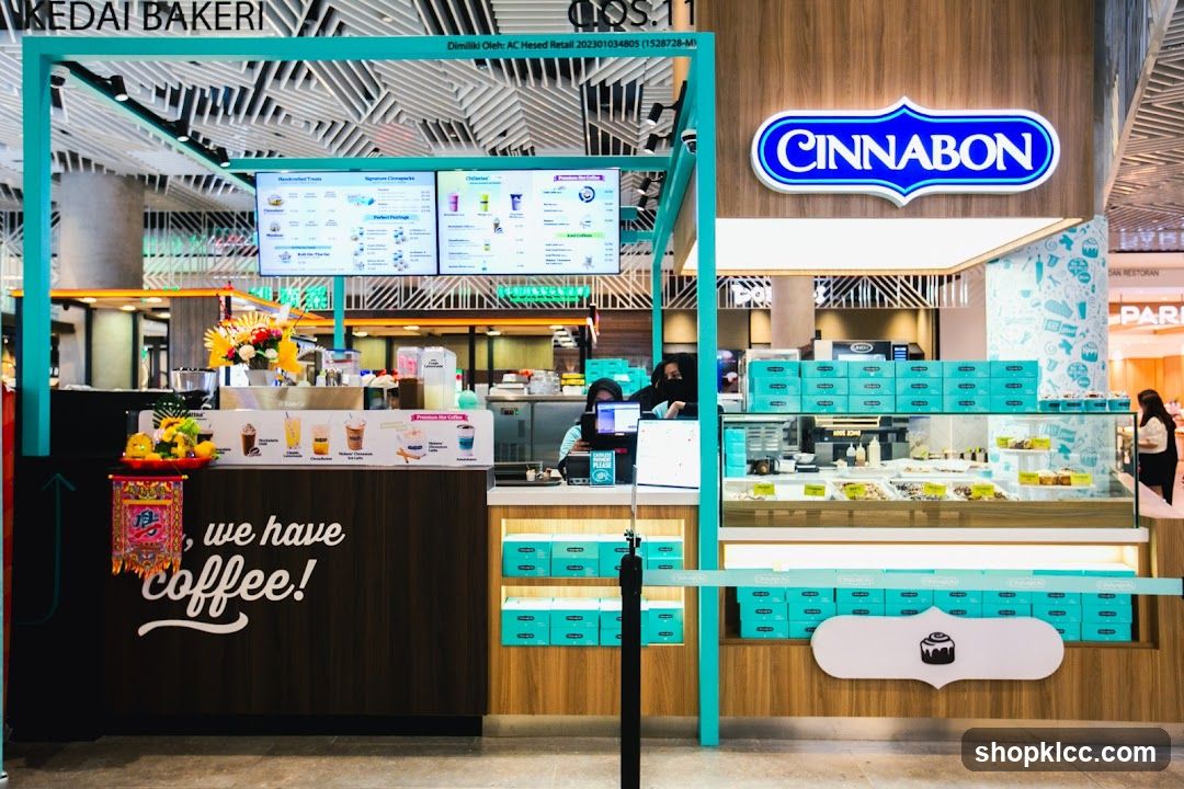 Cinnabon Bakery Stall