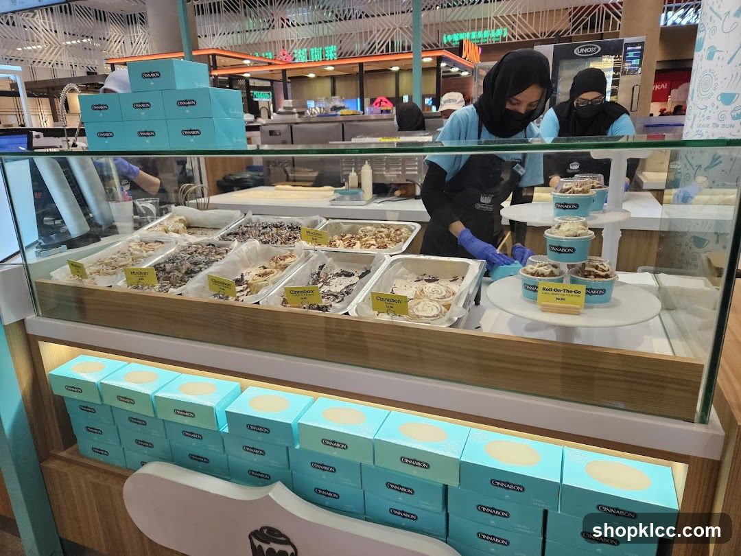 Cinnabon Display