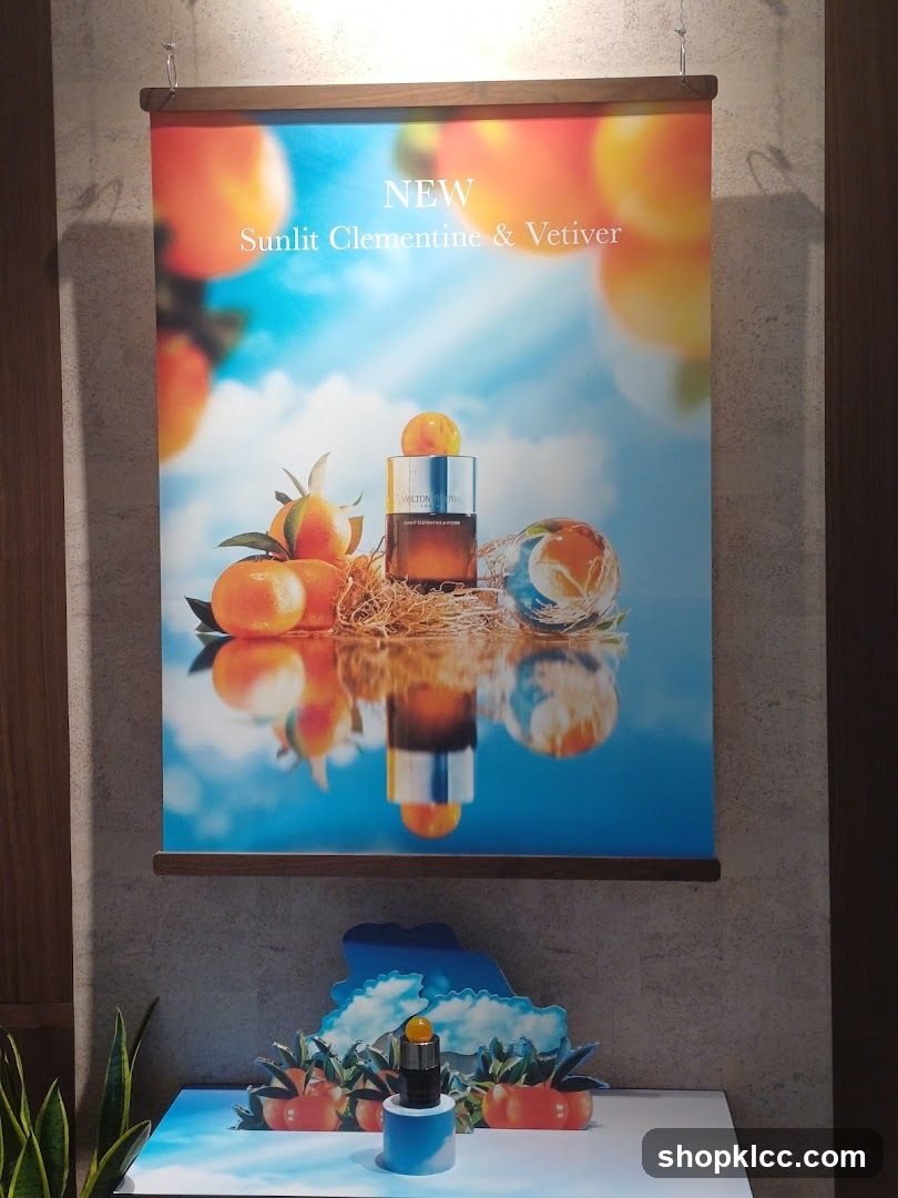 Molton Brown Sunlit Clementine & Vetiver Advertisement