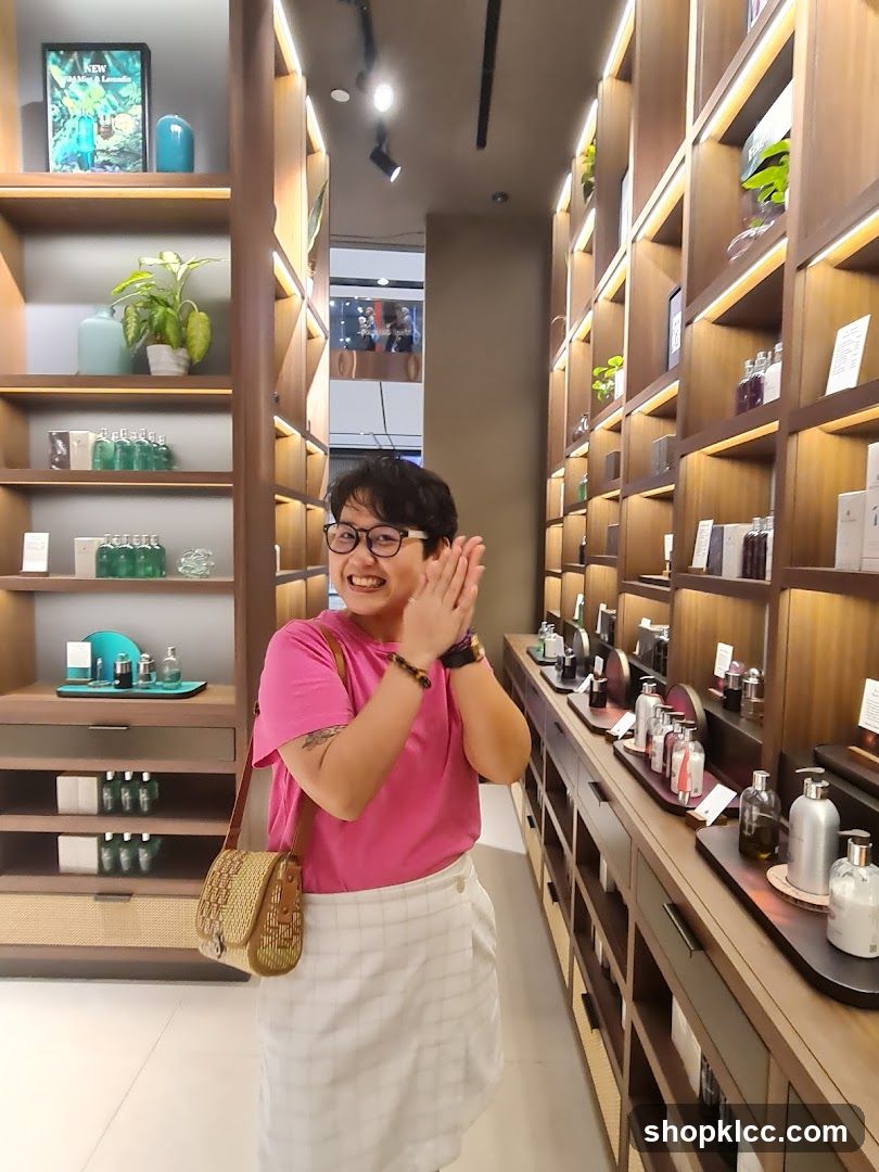 Person in a store