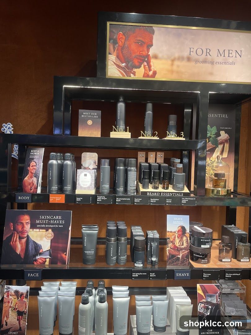 Grooming Essentials Display