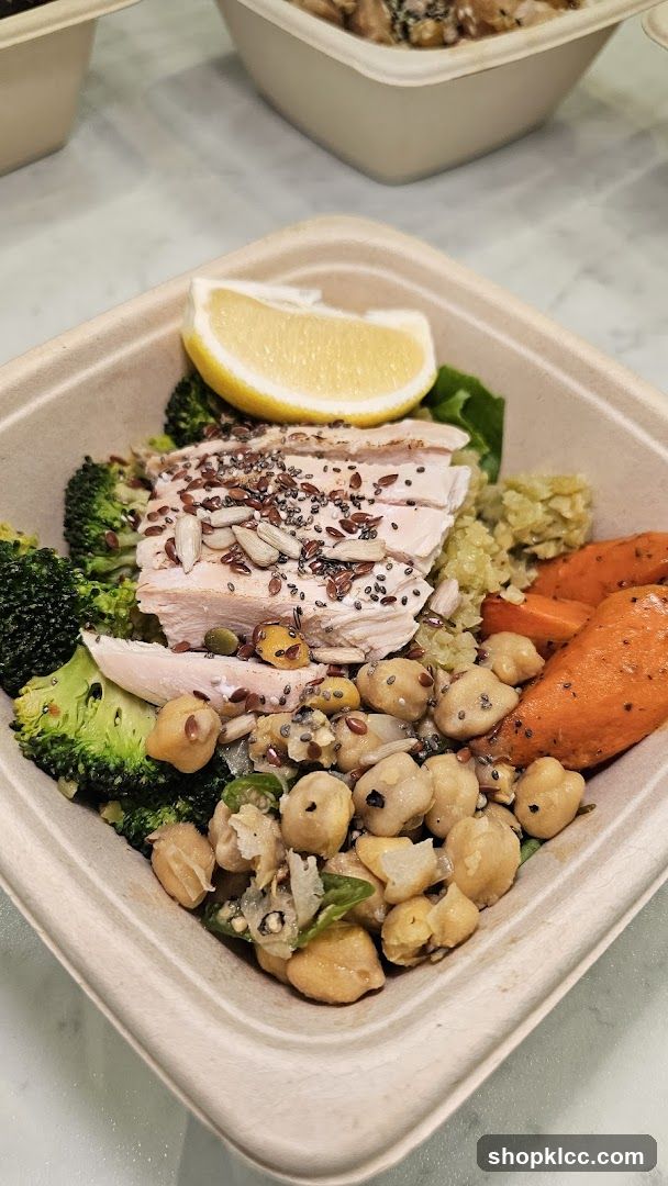Chicken and Vegetable Bowl