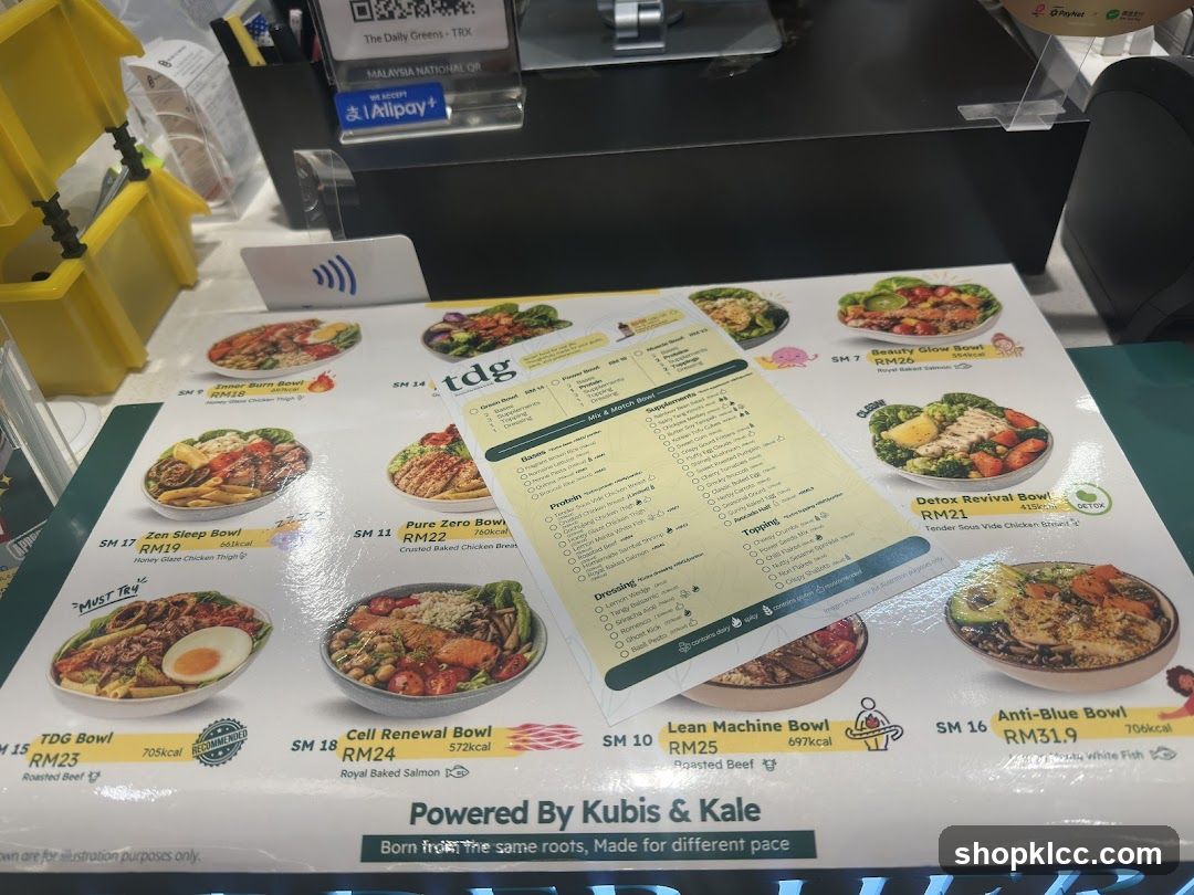 The Daily Greens Menu