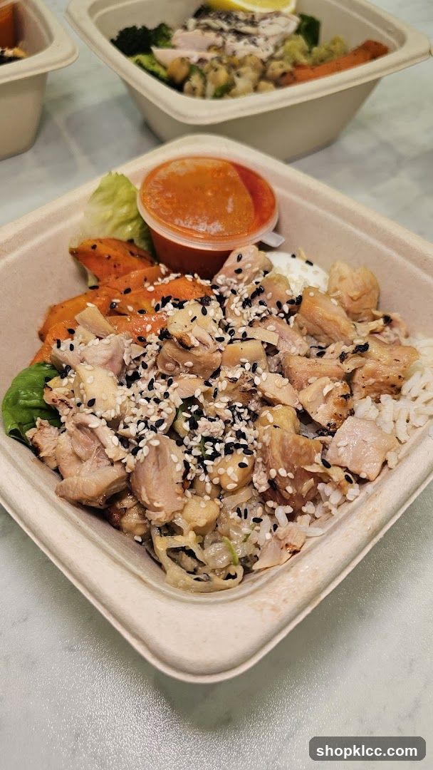 Chicken and Sweet Potato Bowl
