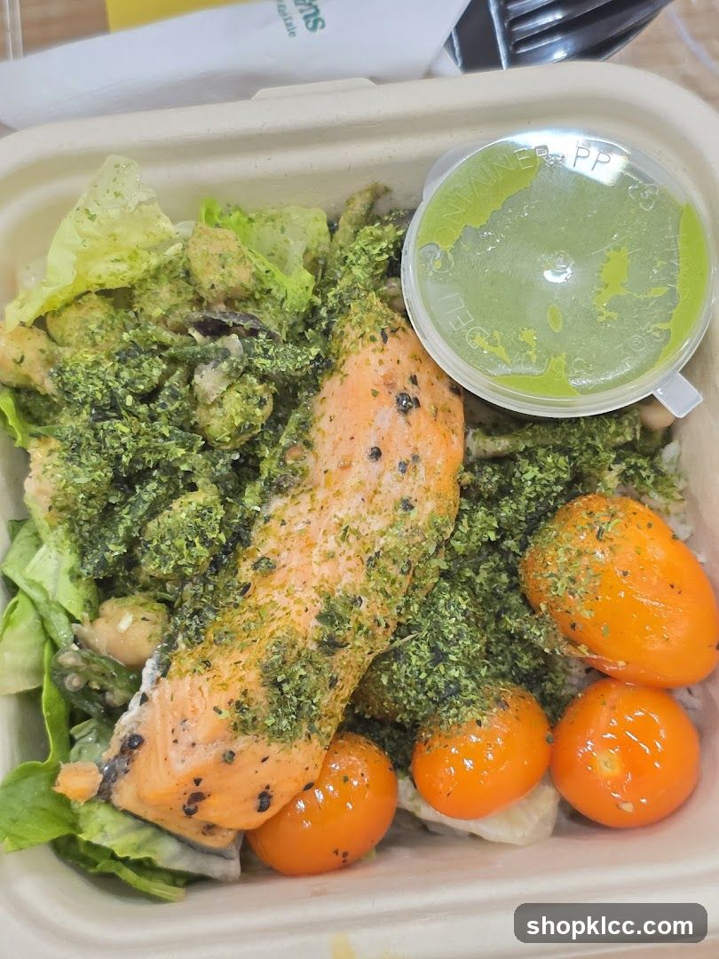Salmon Salad Bowl