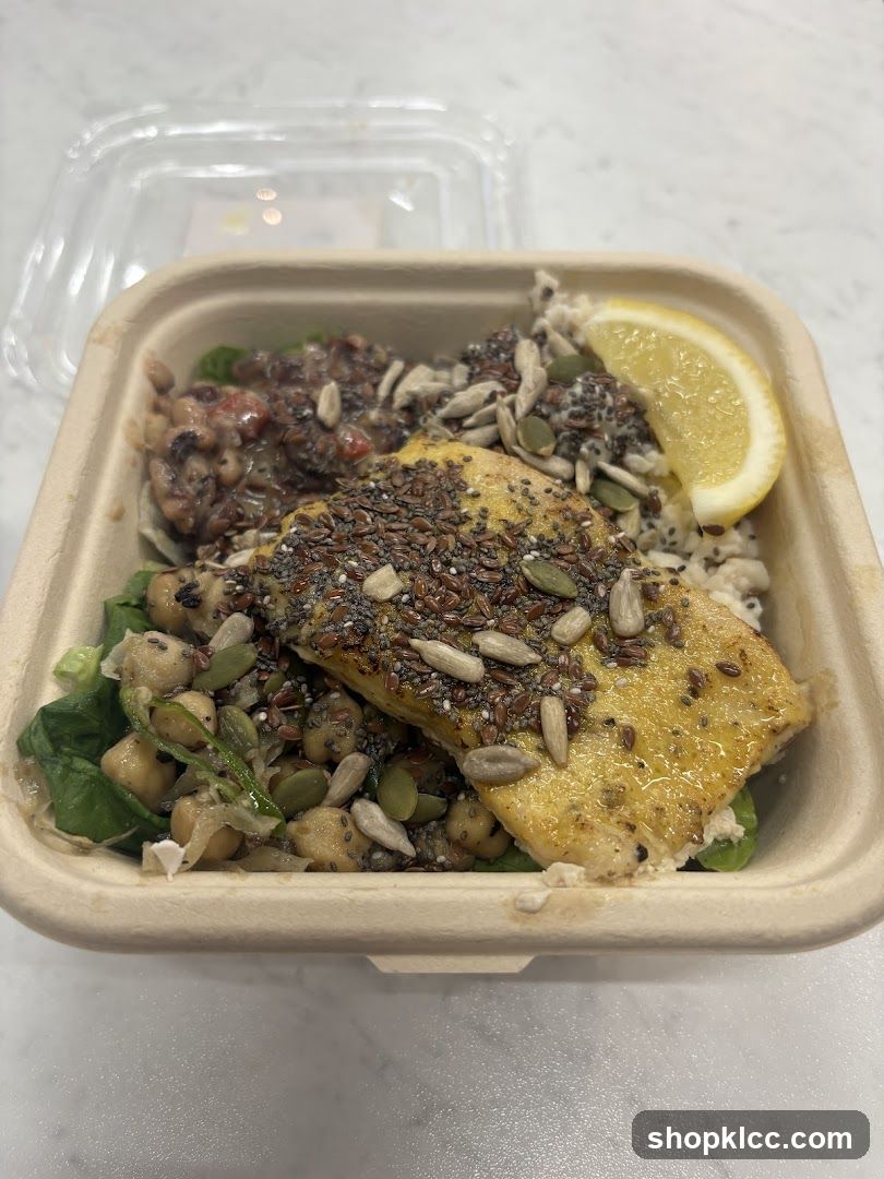 Fish and Grain Bowl