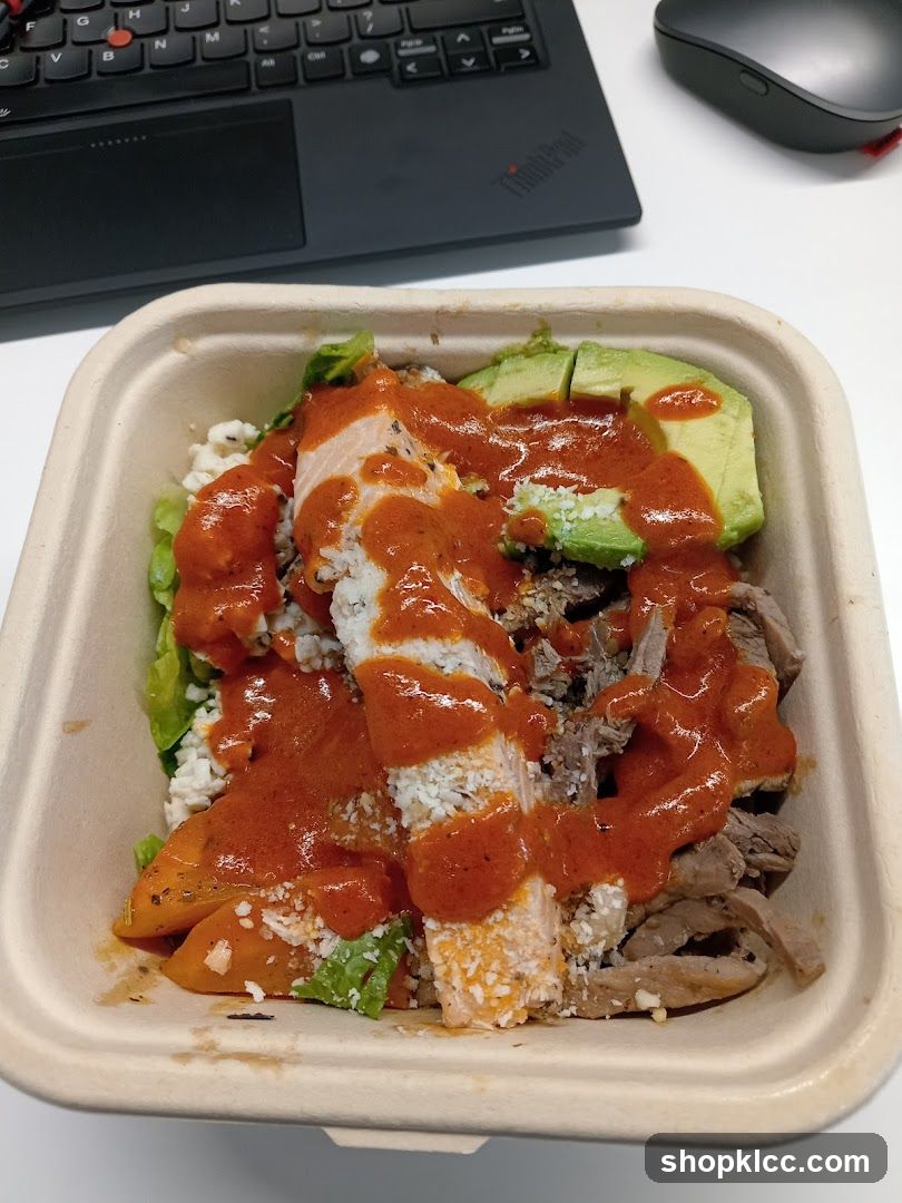 Salmon and Steak Bowl
