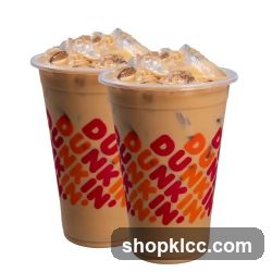 Two Iced Coffee Drinks