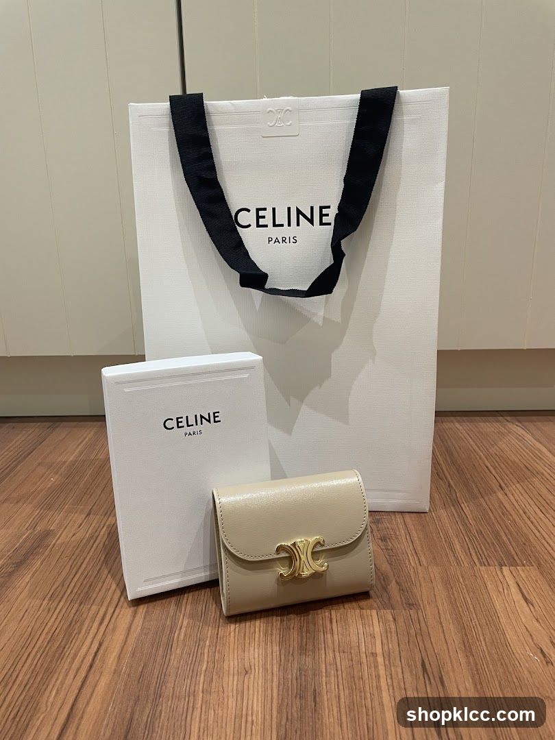 Celine Wallet and Shopping Bag