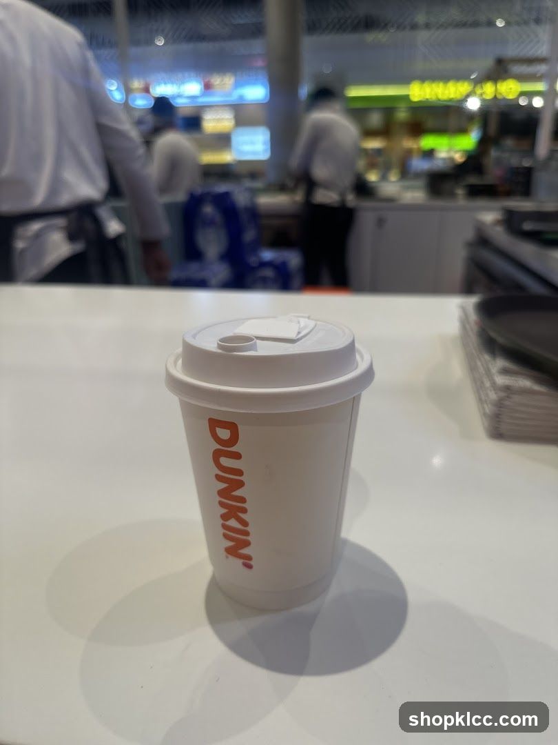 Dunkin' Coffee Cup