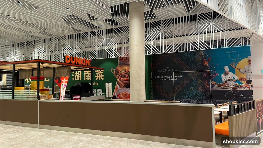 Dunkin' and The Exchange Advertisement