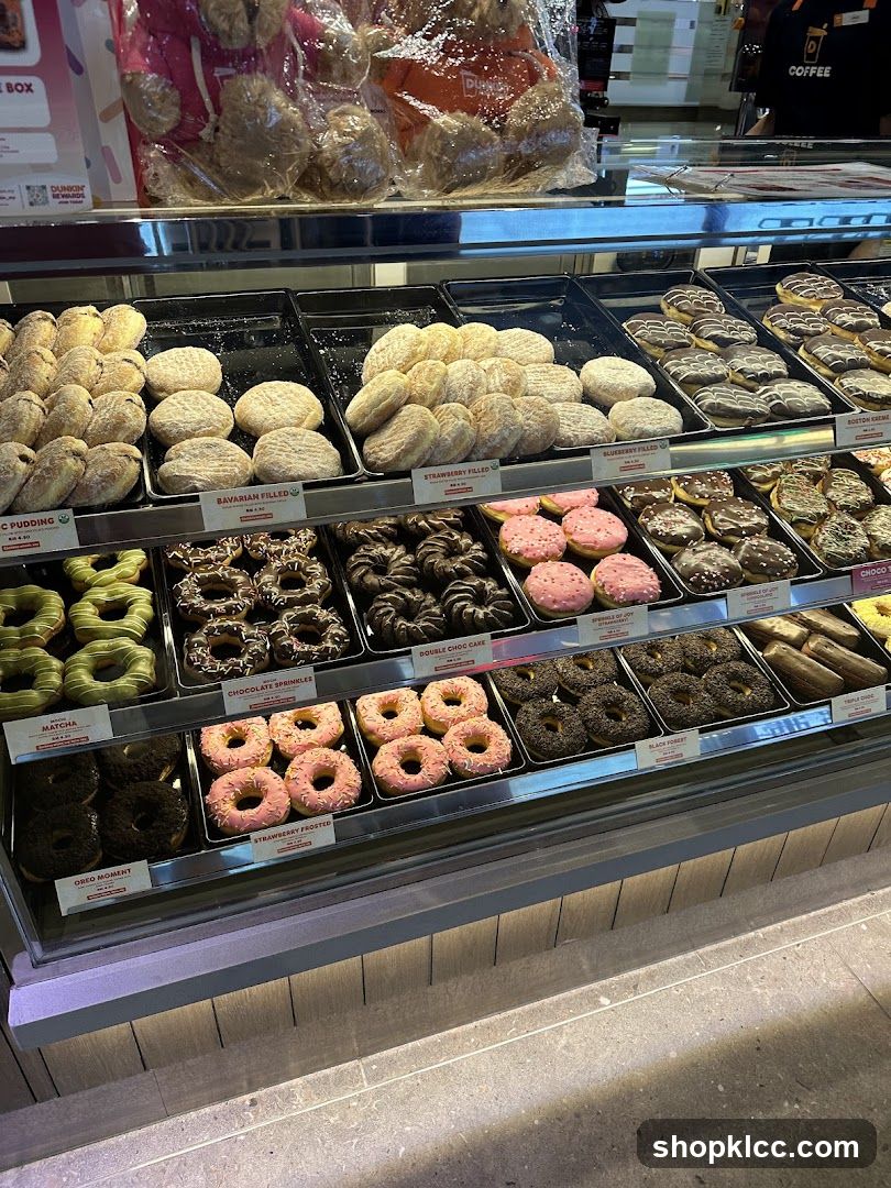 Donuts and Pastries Display
