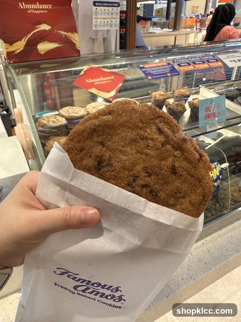 Famous Amos Cookie