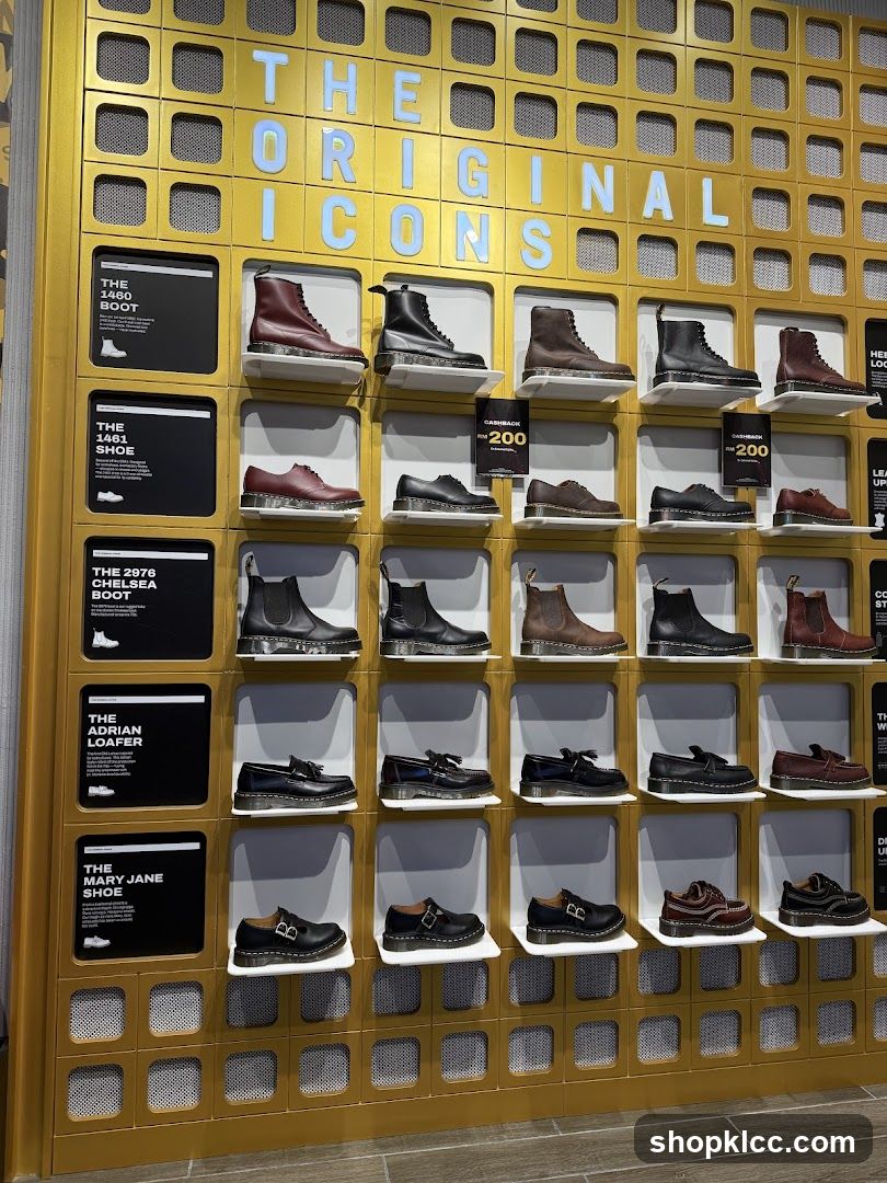 Dr. Martens "The Original Icons" Display