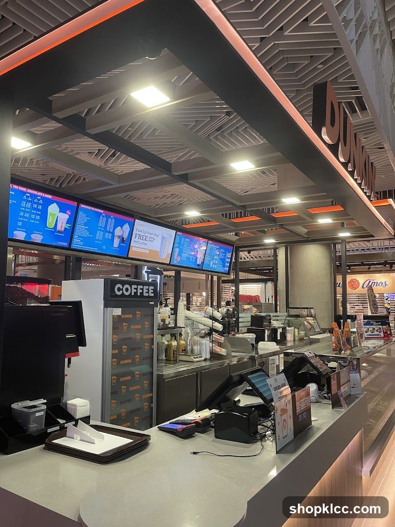 Dunkin' Coffee Counter