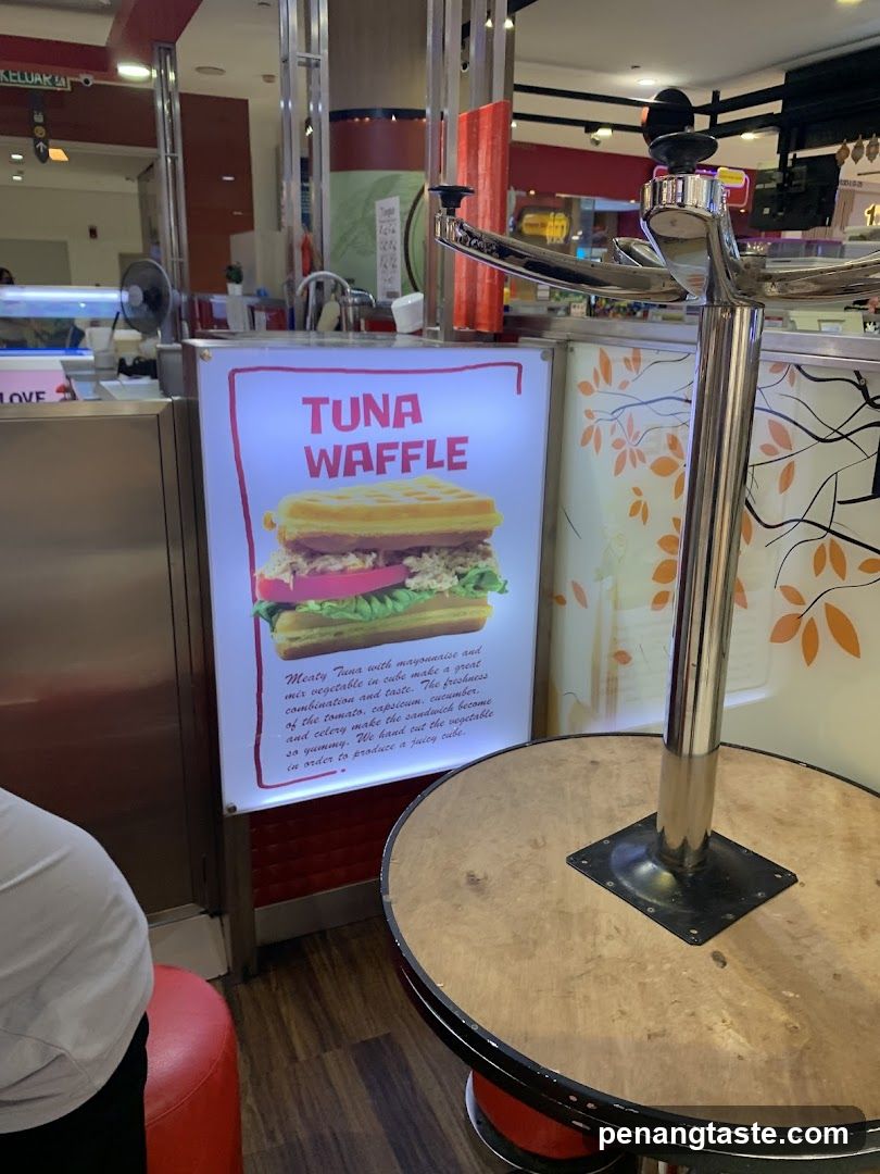 Tuna Waffle Advertisement