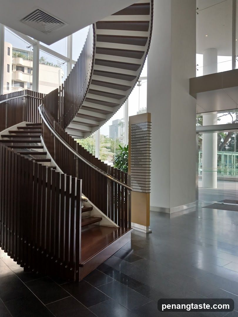 Modern Staircase and Lobby