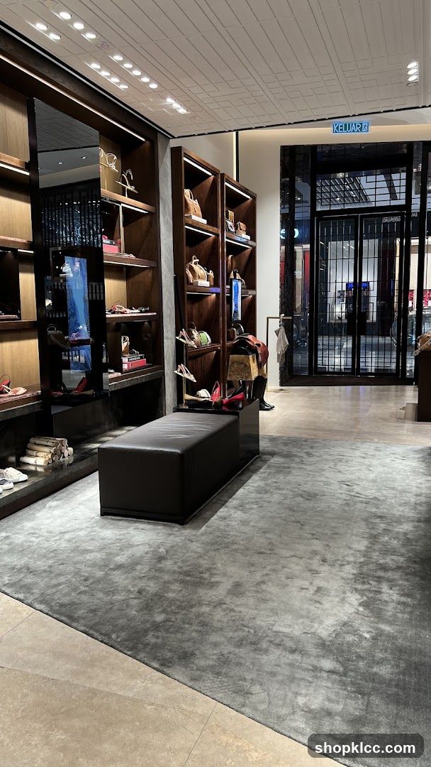 Luxury Shoe Store Interior