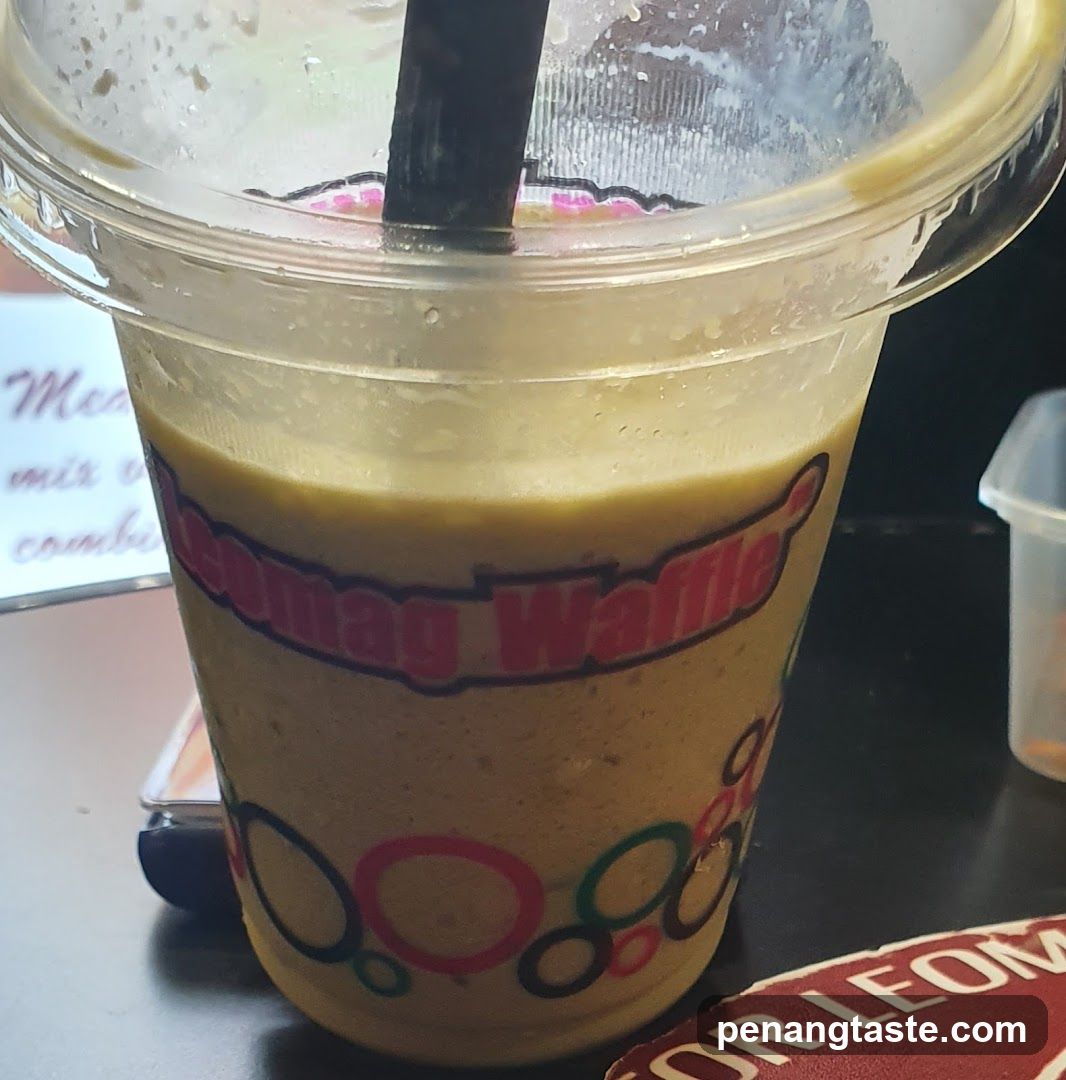 Drink with logo