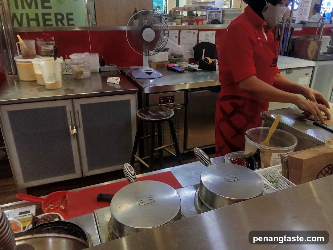 Food preparation area