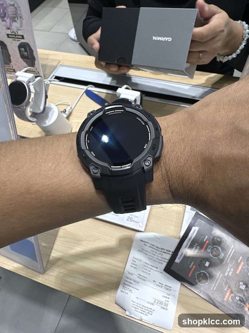 Garmin Watch Display